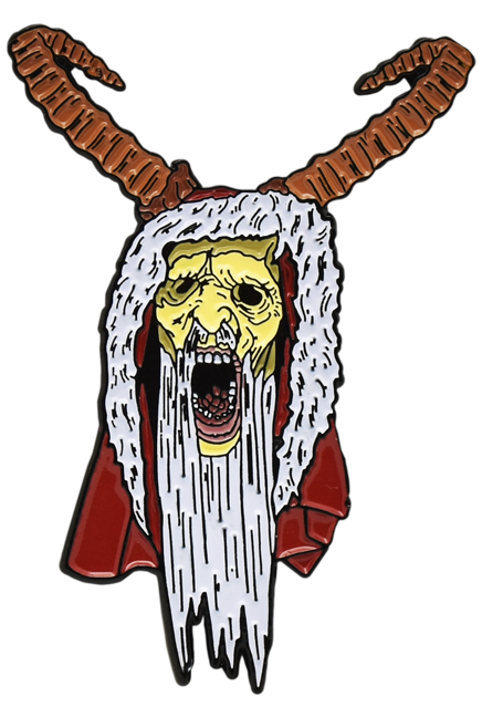 Krampus - Krampus Enamel Pin product image 2, provided for visual reference and product detail review