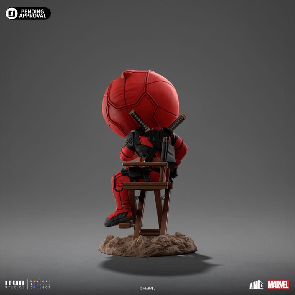 Deadpool - Deadpool & Wolverine Minico Statue - Iron Studios product image 4, provided for visual reference and product