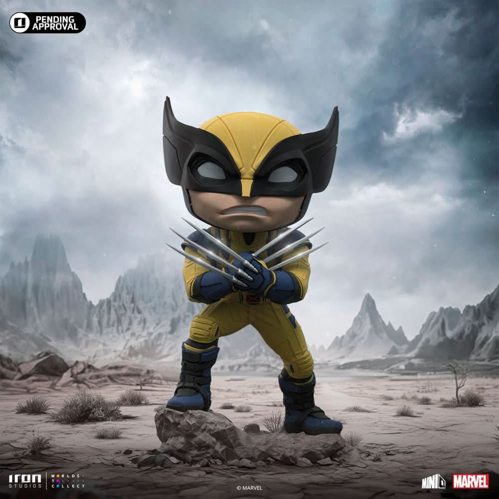 Wolverine - Deadpool & Wolverine Minico Statue - Iron Studios product image 2, provided for visual reference and product