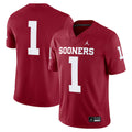 #1 Oklahoma Sooners Game Jersey - Crimson product image 1