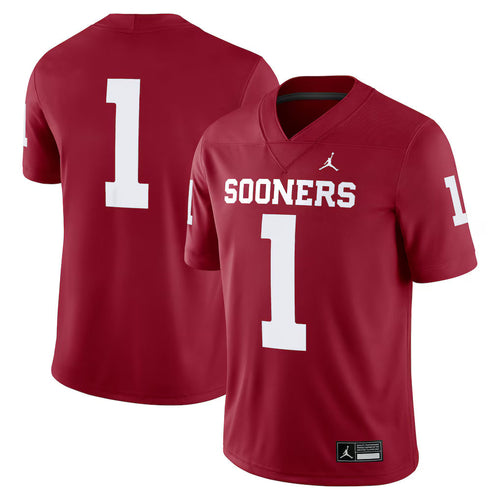 #1 Oklahoma Sooners Game Jersey - Crimson product image 1