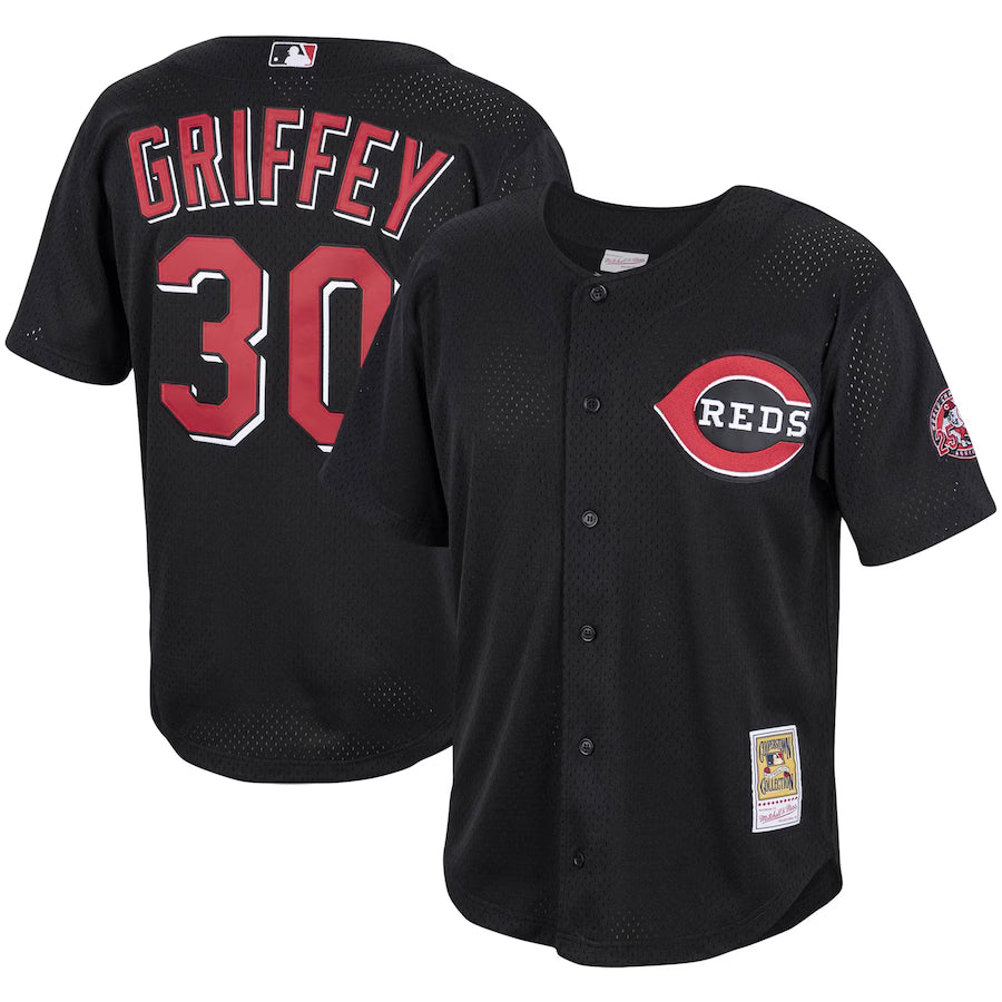 Ken Griffey Jr. Cincinnati Reds Cooperstown Collection Mesh product image 1
