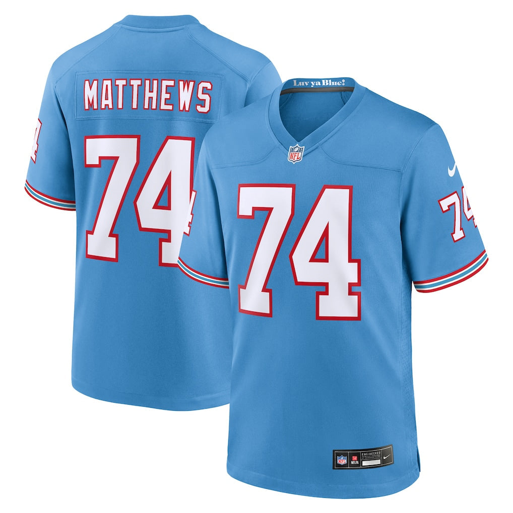 Bruce Matthews Tennessee Titans Retired Player Alternate product image 1