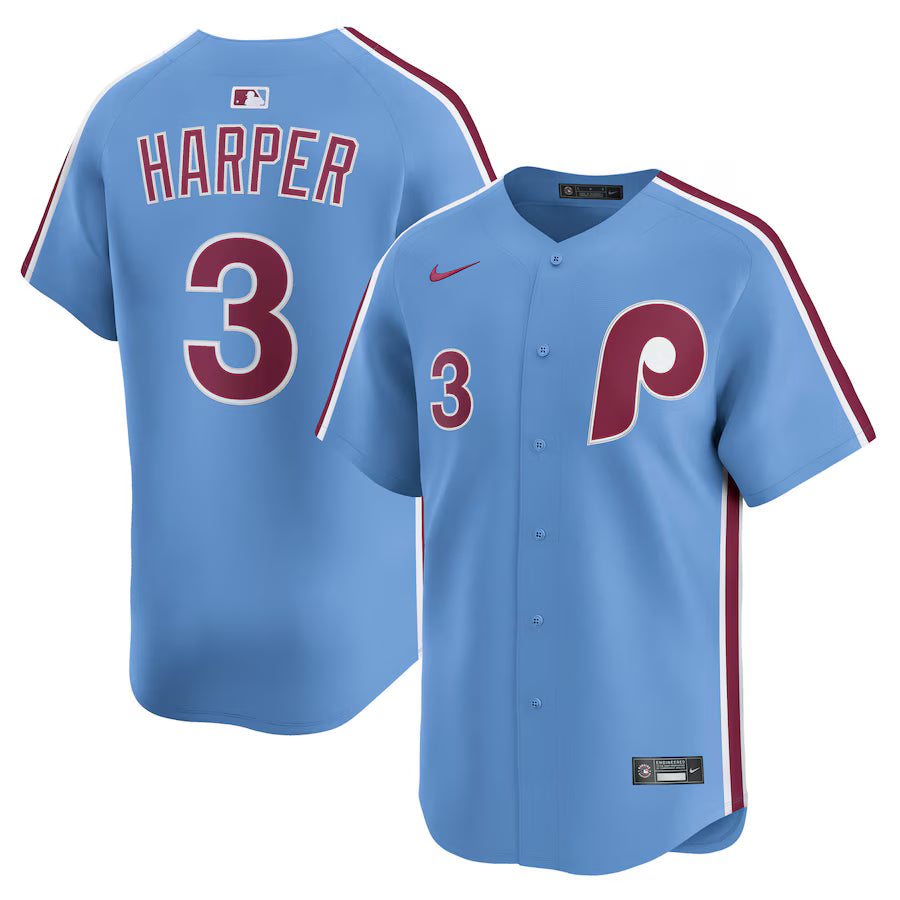 Bryce Harper Philadelphia Phillies Alternate Jersey - Light product image 1