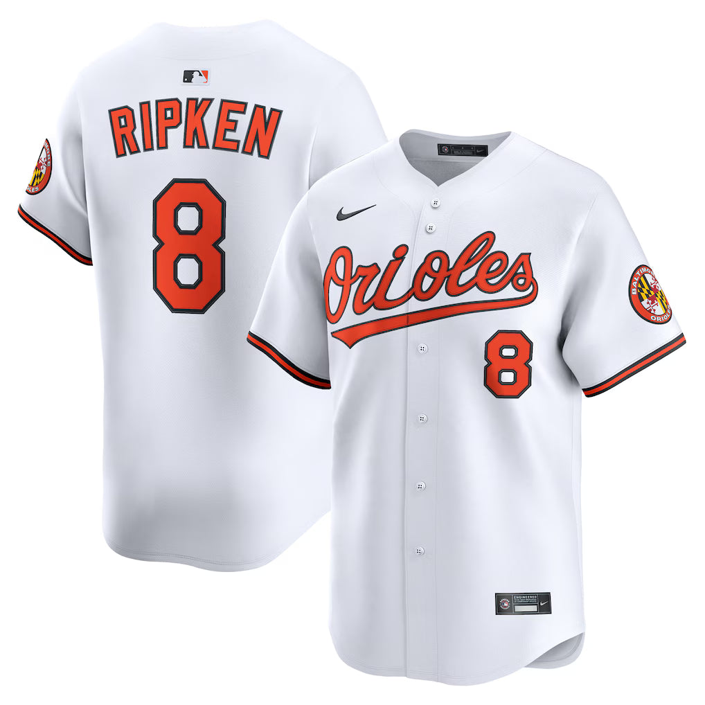 Cal Ripken Jr. Baltimore Orioles Home Retired Player Jersey product image 1