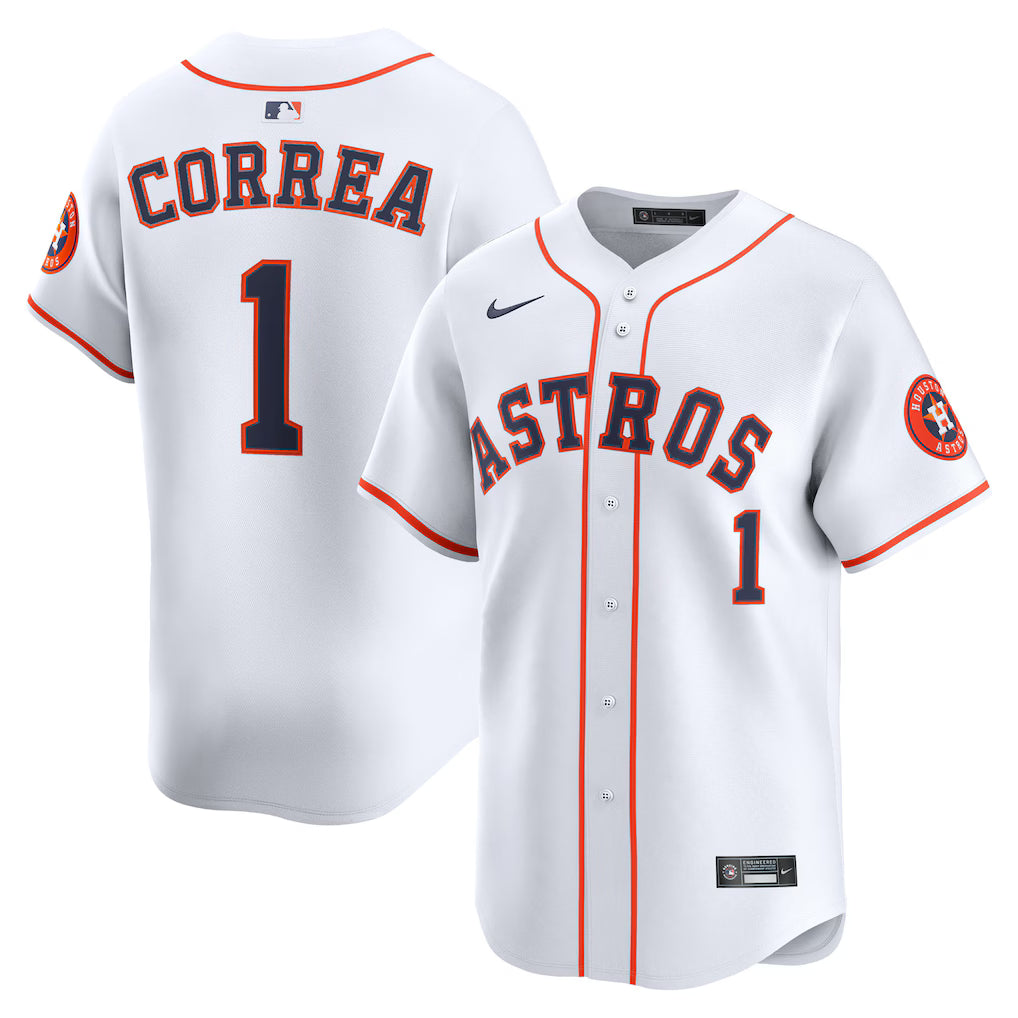 Carlos Correa Houston Astros Home Jersey - White product image 1