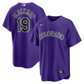 Charlie Blackmon Colorado Rockies Alternate Jersey - Purple product image 1