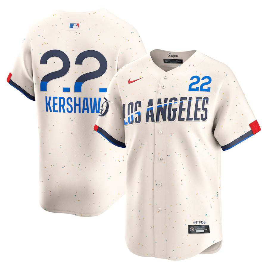 Clayton Kershaw Los Angeles Dodgers City Connect Jersey product image 1