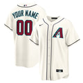 Custom Arizona Diamondbacks Home Jersey – Cream product image 1