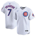 Dansby Swanson Chicago Cubs Home Jersey - White product image 1