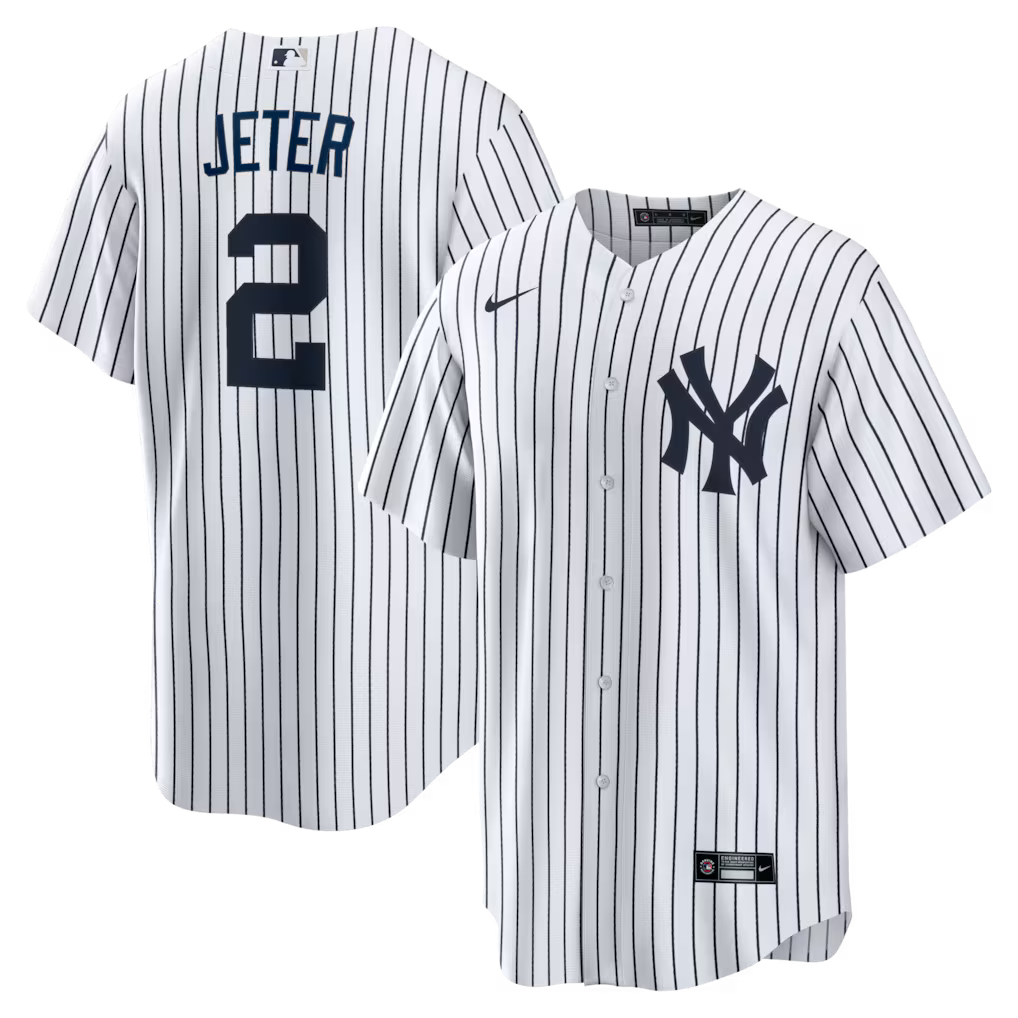 Derek Jeter New York Yankees Home Retired Player Jersey product image 1