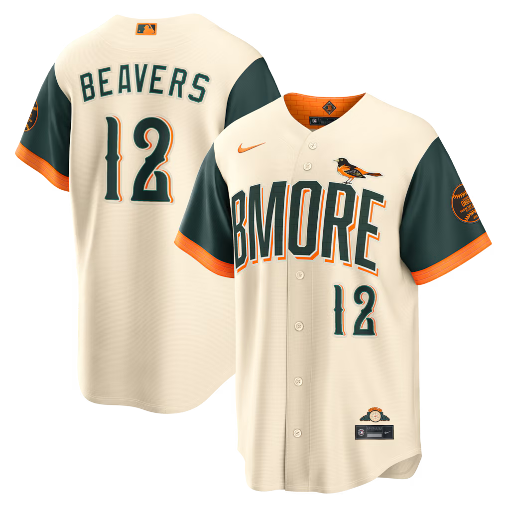 Dylan Beavers Baltimore Orioles 2026 City Connect Stadium product image 1