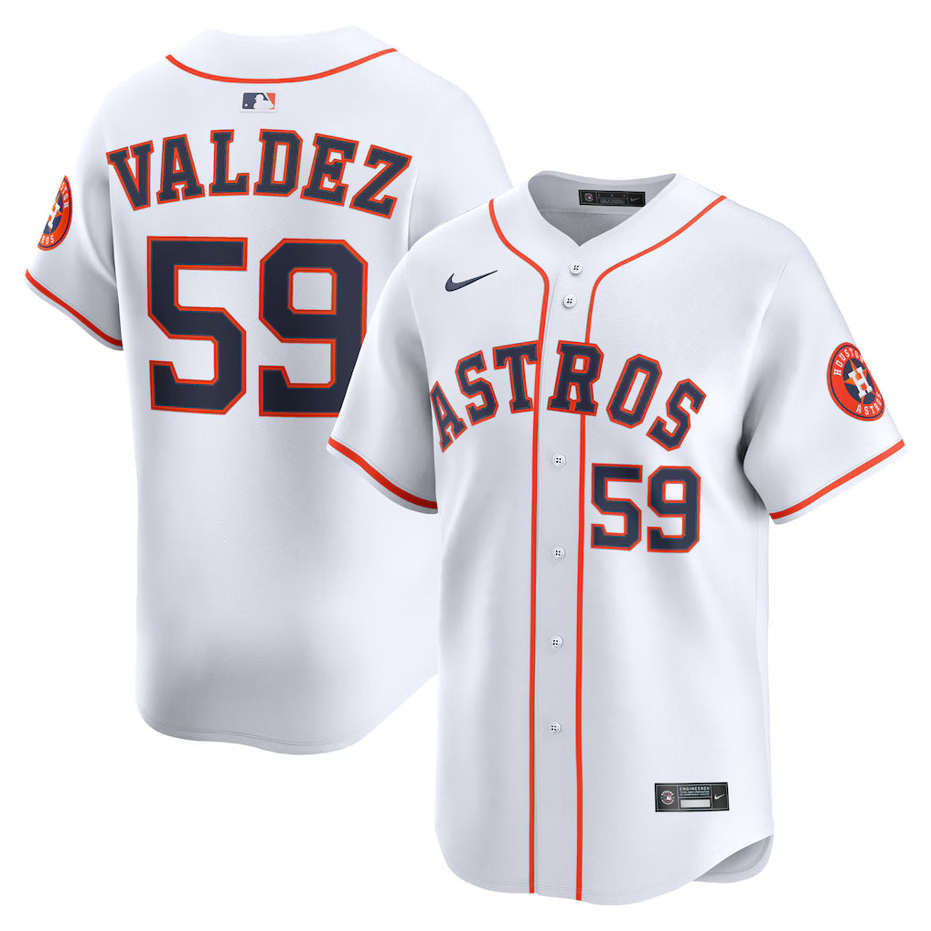 Framber Valdez Houston Astros Home Jersey - White product image 1