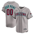 Custom Arizona Diamondbacks Away Jersey – Gray product image 1