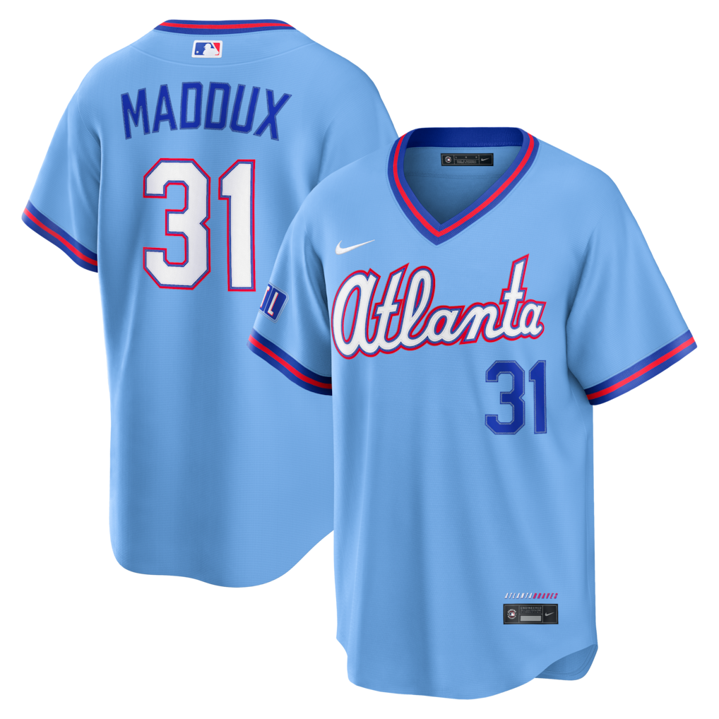 Greg Maddux Atlanta Braves 2026 City Connect Stadium Jersey product image 1