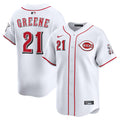 Hunter Greene Cincinnati Reds Home Jersey - White product image 1