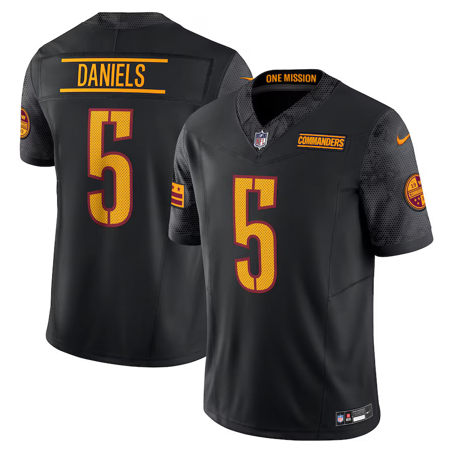 Jayden Daniels Washington Commanders Jersey - Black product image 1