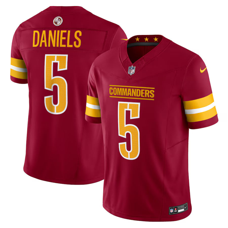 Jayden Daniels Washington Commanders Jersey - Burgundy product image 1