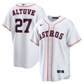 Jose Altuve Houston Astros Home Player Jersey - White product image 1