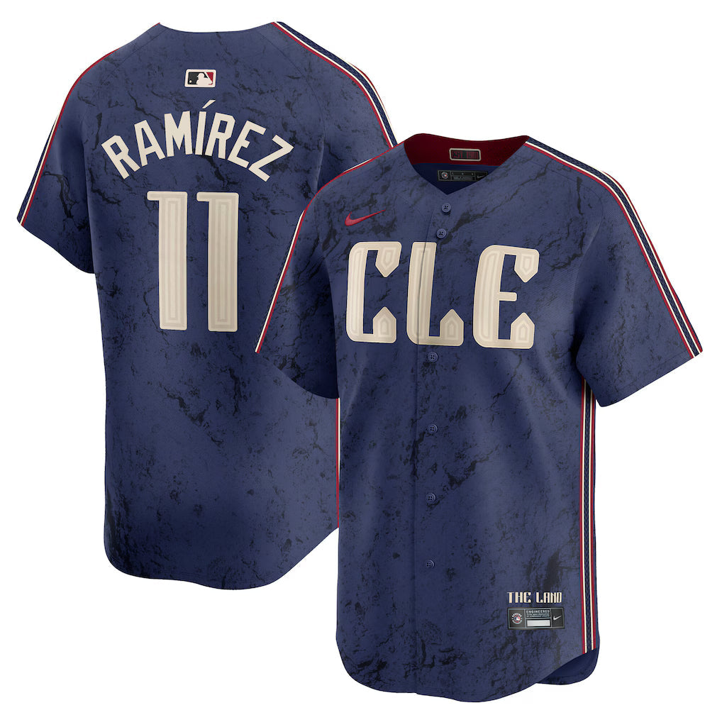 José Ramírez Cleveland Guardians City Connect Jersey - Navy product image 1