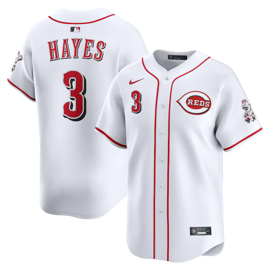 Ke'Bryan Hayes Cincinnati Reds Home Jersey - White product image 1