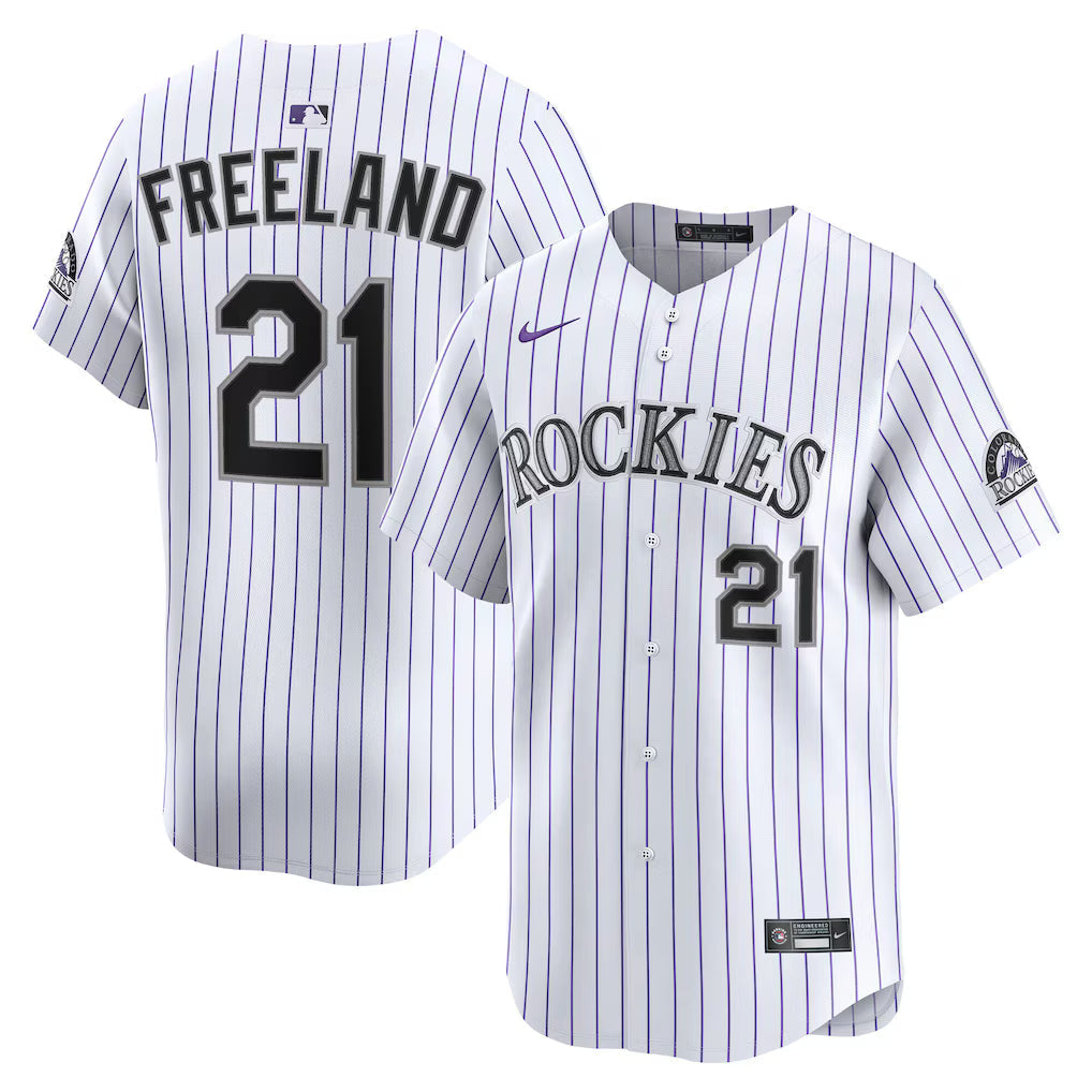 Kyle Freeland Colorado Rockies Home Jersey - White product image 1