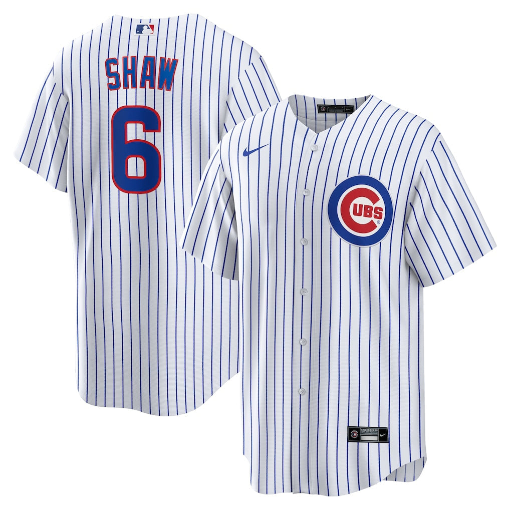 Matt Shaw Chicago Cubs Home Jersey - White product image 1