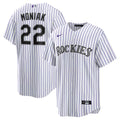 Mickey Moniak Colorado Rockies Home Jersey - White product image 1