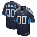 Custom Tennessee Titans Jersey - Navy product image 1