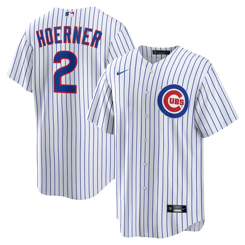 Nico Hoerner Chicago Cubs Jersey - White product image 1