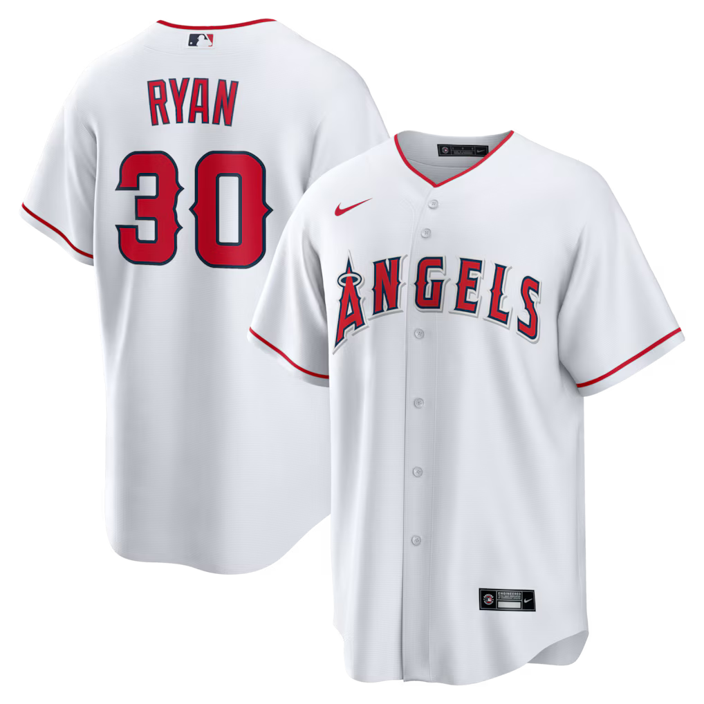 Nolan Ryan Los Angeles Angels Home Retired Player Jersey product image 1