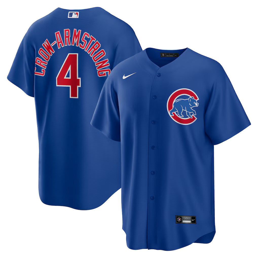 Pete Crow-Armstrong Chicago Cubs Alternate Jersey - Royal product image 1