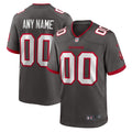 Custom Tampa Bay Buccaneers Alternate Jersey - Pewter product image 1
