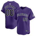 Custom Colorado Rockies Alternate Jersey - Purple product image 1