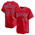 Custom Los Angeles Angels Alternate Jersey - Red product image 1