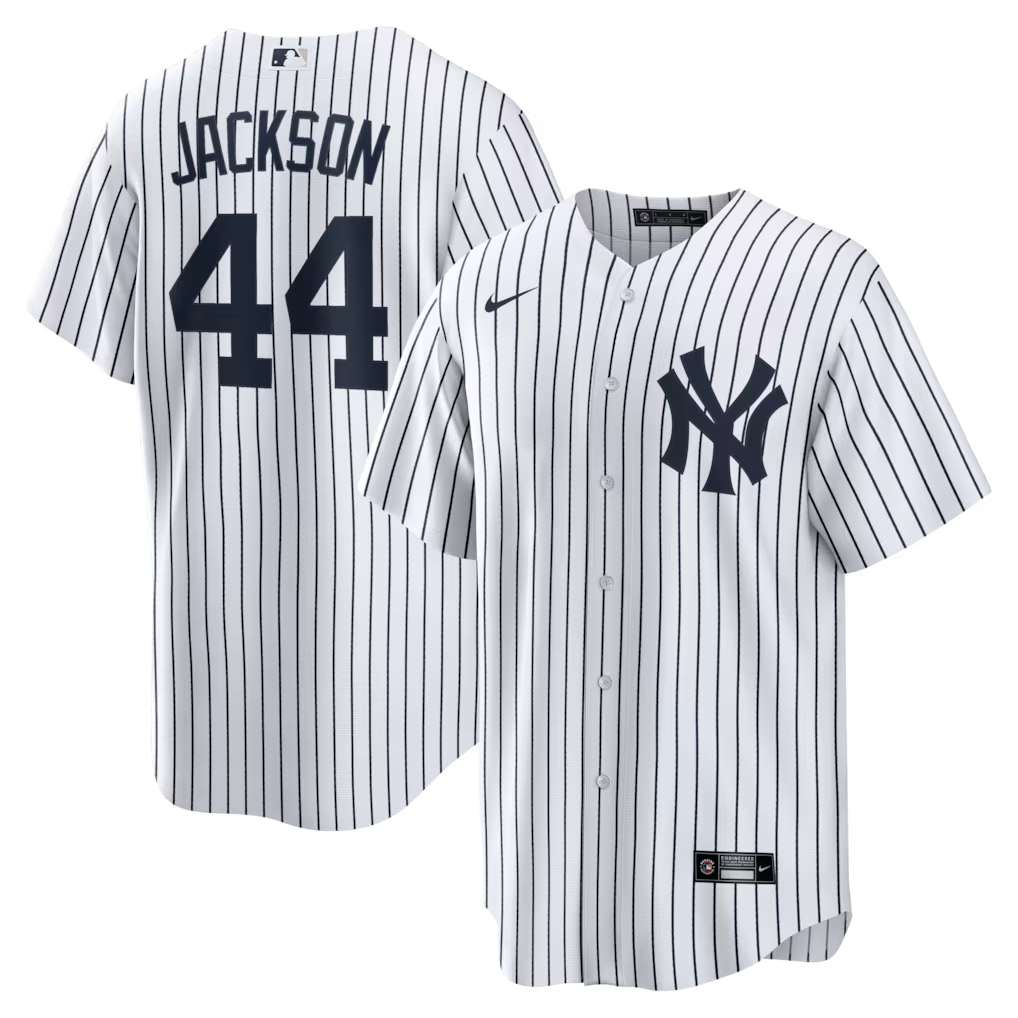 Reggie Jackson New York Yankees Home Retired Player Jersey product image 1