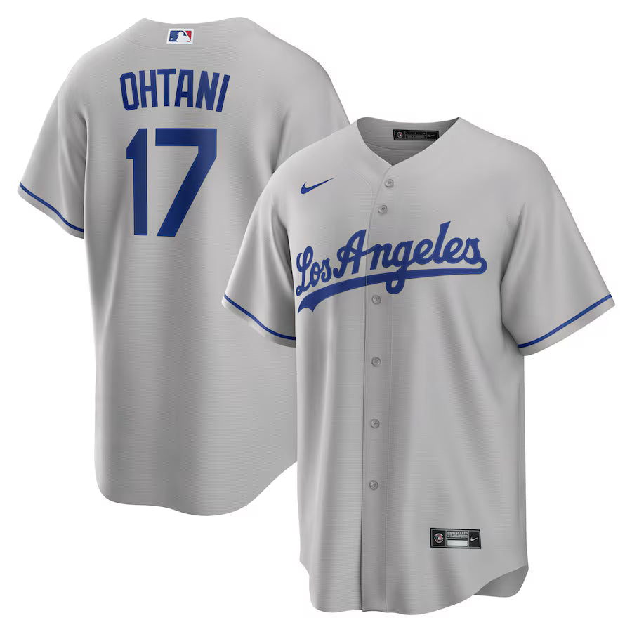 Shohei Ohtani Los Angeles Dodgers Away Jersey - Gray product image 1