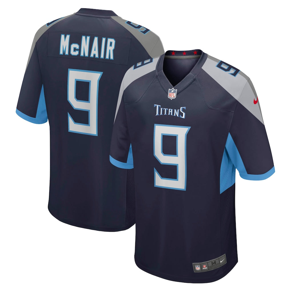 Steve McNair Tennessee Titans Retired Player Jersey - Navy product image 1