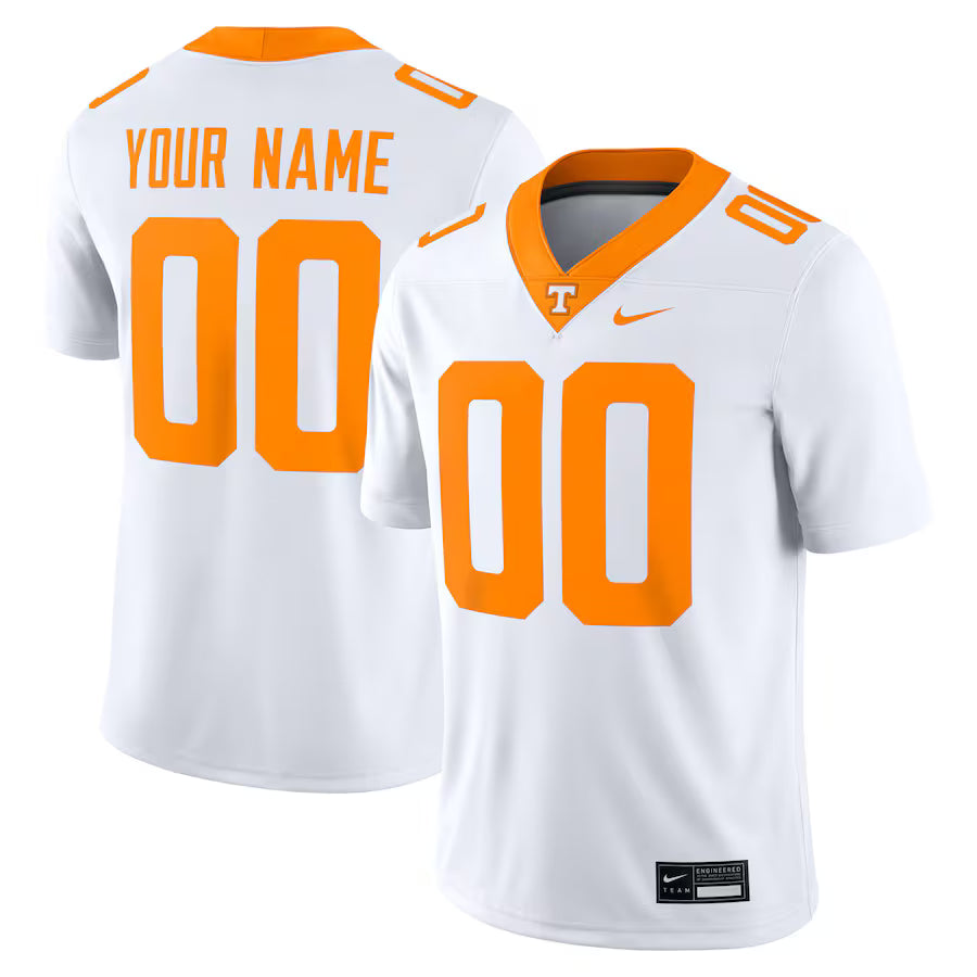 Custom Tennessee Volunteers Jersey - White product image 1
