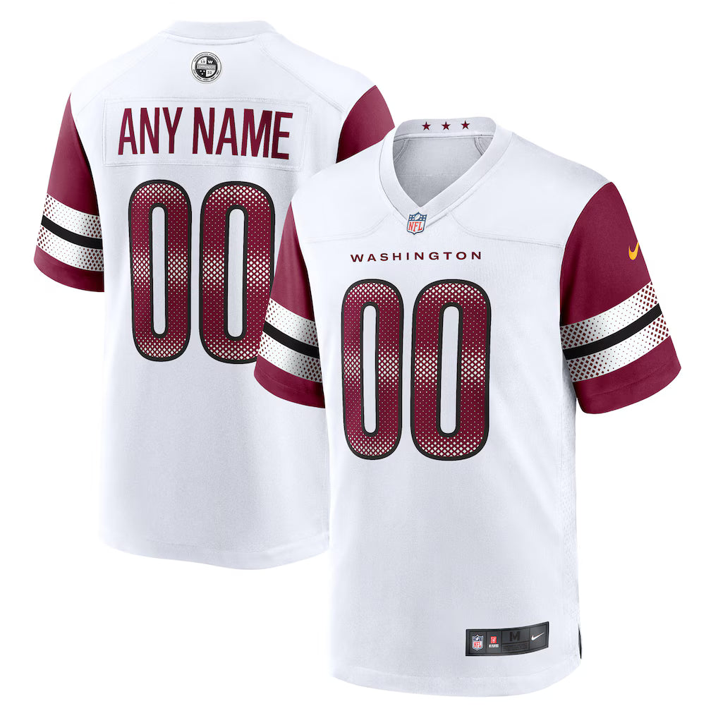 Custom Washington Commanders Jersey - White product image 1