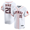 Yainer Diaz Houston Astros Jersey - White product image 1