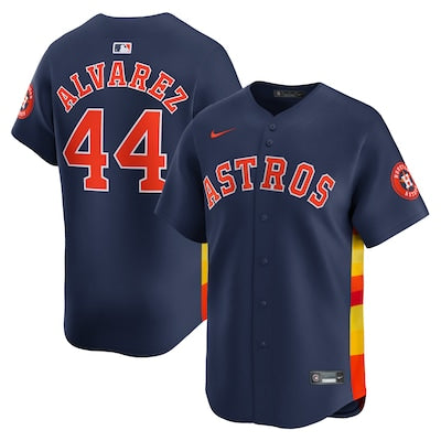 Yordan Alvarez Houston Astros Alternate Jersey – Navy product image 1