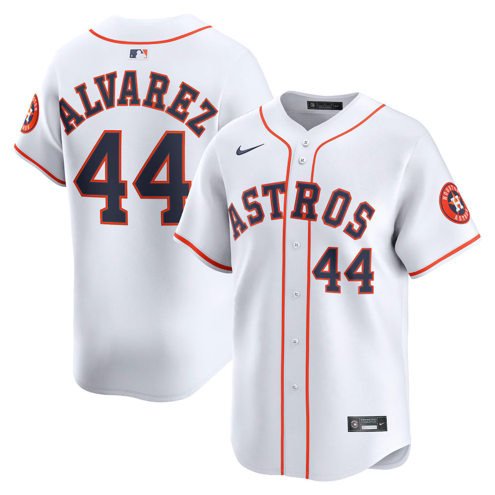 Yordan Alvarez Houston Astros Home Jersey - White product image 1