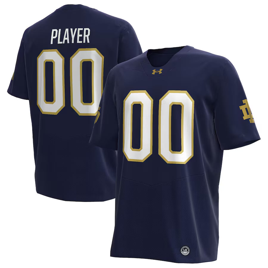 Custom Notre Dame Fighting Irish Jersey - Navy product image 1