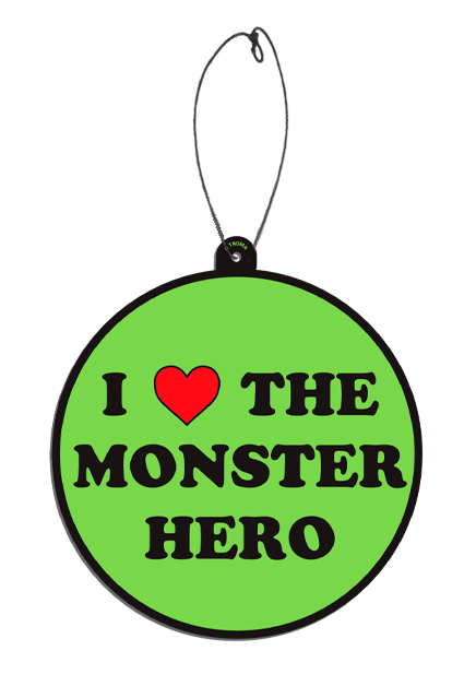 The Toxic Avenger - I Love The Monster Hero Fear Freshener® product image 2, provided for visual reference and product