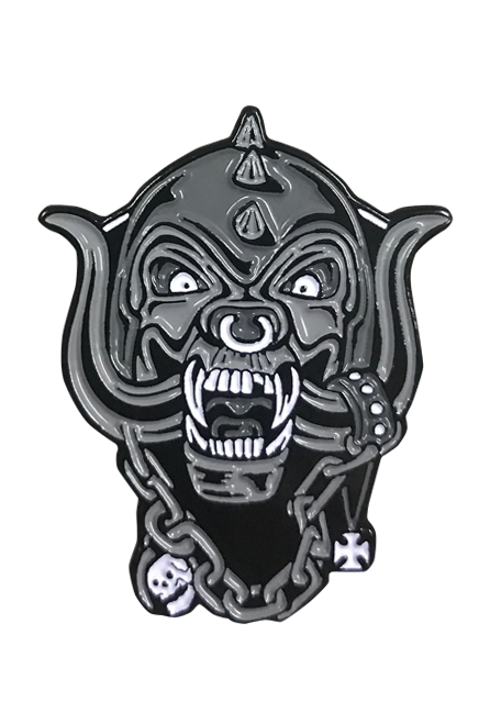 Motorhead Warpig Enamel Pin product image 2, provided for visual reference and product detail review