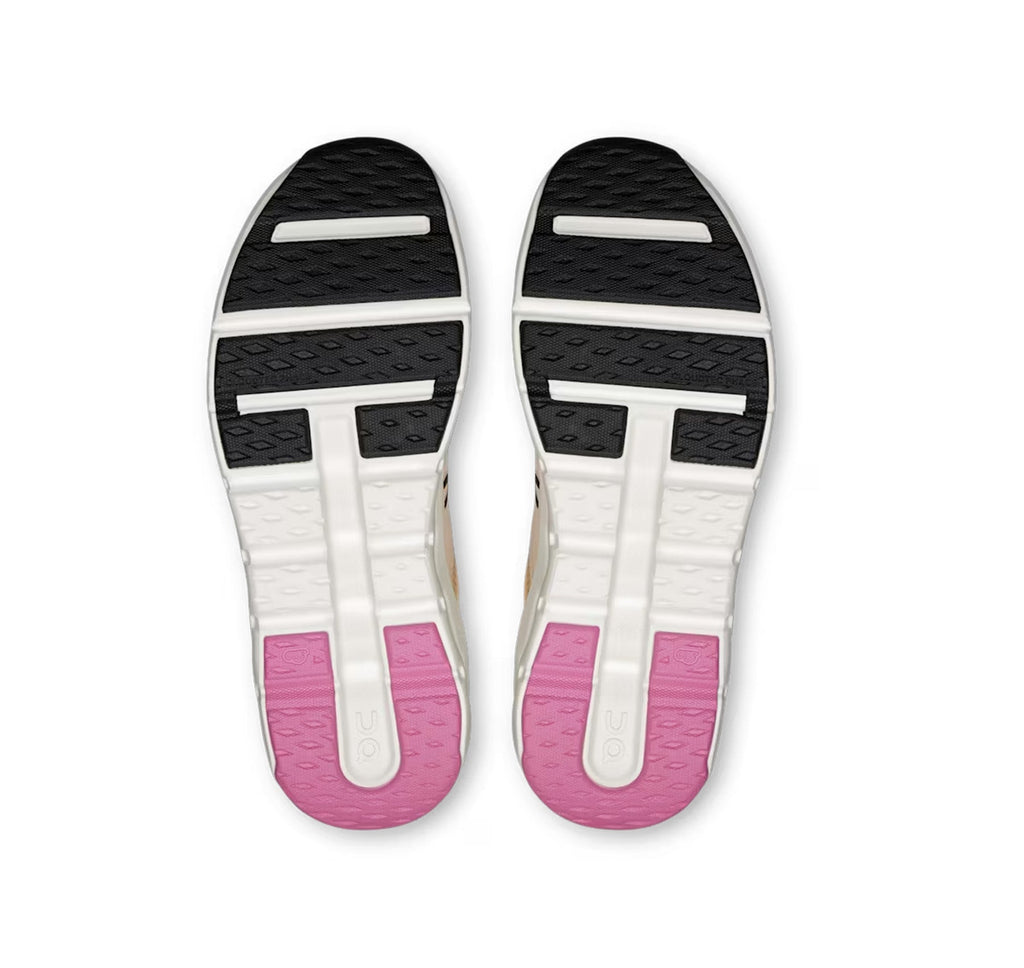 On Big Kids' Cloudleap Blonde/Ivory Athletic Shoes product image 6, provided for visual reference and product detail review