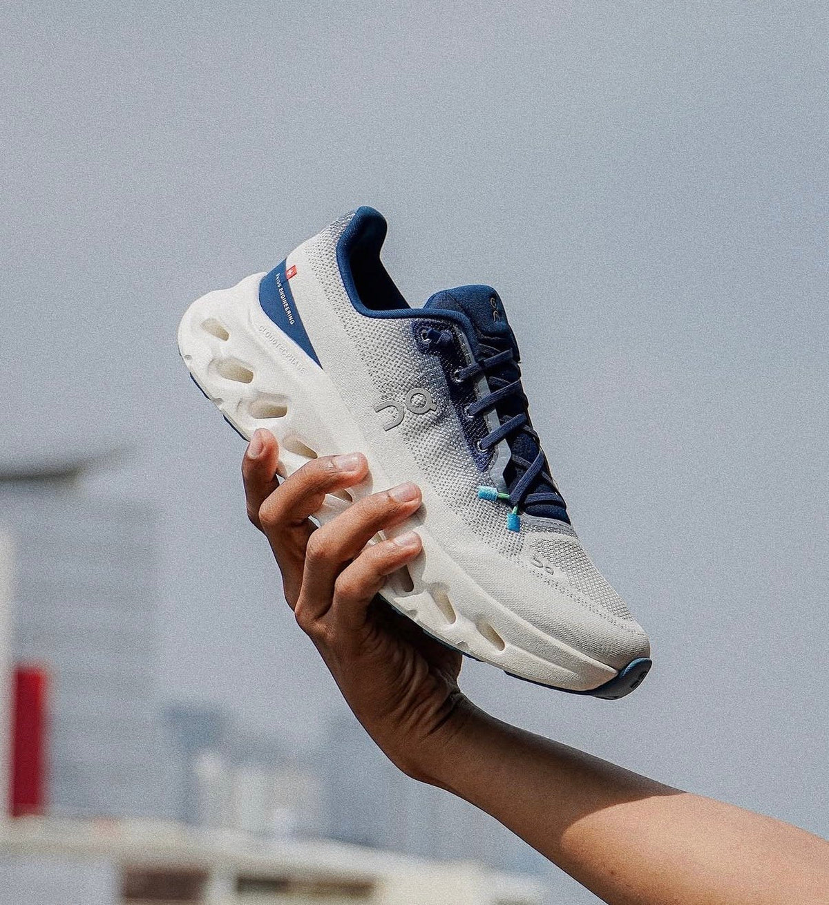 On Cloudtilt Ivory Tempest Lifestyle Sneakers product image 2, provided for visual reference and product detail review