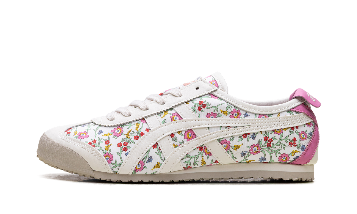 Onitsuka-tiger|mexico-66-cream-pink-floral-159275 product image 1, provided for visual reference and product detail review