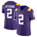 Justin Jefferson LSU Tigers Alumni Jersey - Purple product image 1